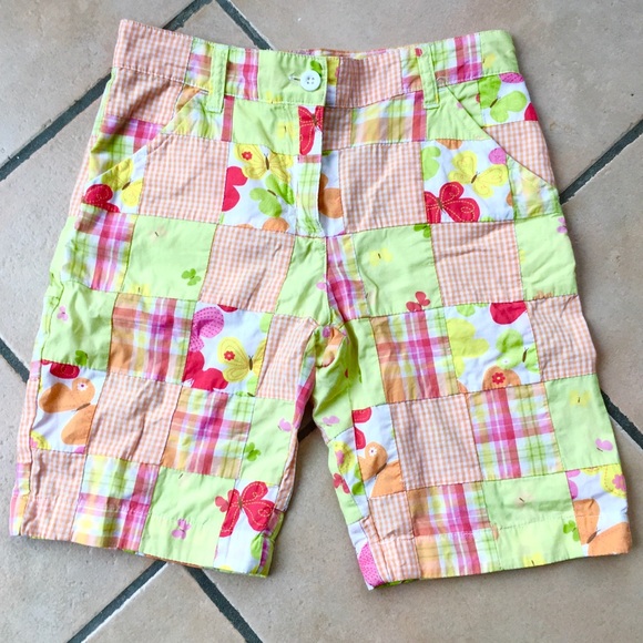 Gymboree Other - Like-new cotton patchwork shorts